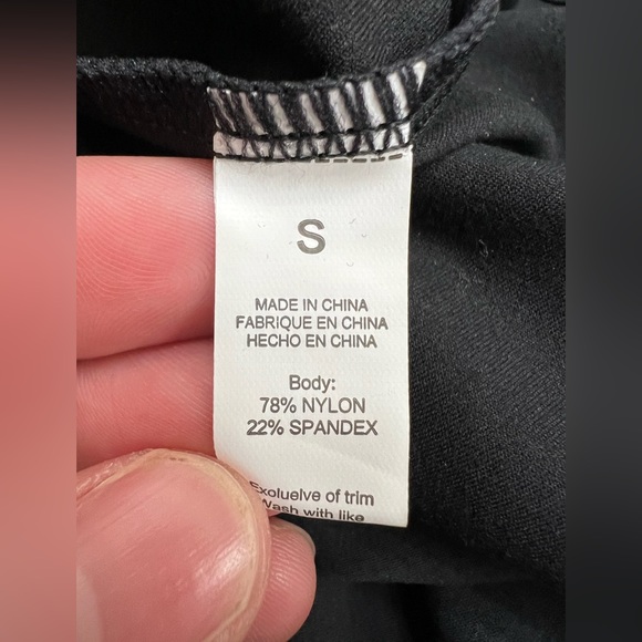 NWT QINSEN Black Square Neck Bodice Long Sleeve Dress - Picture 11 of 12